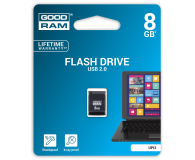 GOODRAM 8GB Piccolo zapis 5MB/s odczyt 20MB/s czarny - 303187 - zdjęcie 1